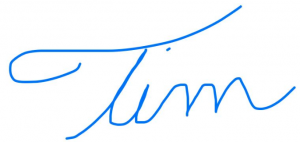 tim signature copy